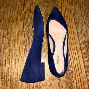 Giorgio Armani suede flats